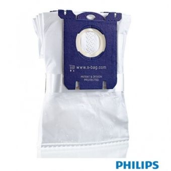 Refil Philips FC8021 Saco Coletor de Papel para Aspiradores RI8310, RI8333, FC8202-FC8208