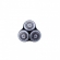 Cabeçote com Lâminas RQ12+ para barbeador Philips modelo RQ1050, RQ1090, RQ1095,RQ1250, RQ1260, RQ1280, RQ1285, RQ1050X,1250X, 1255X, 1280X e 1290X