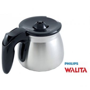 Jarra de Inox Philips Walita com Tampa da Cafeteira RI7454