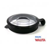 Tampa do Copo Acrílico para Liquidificador Philips Walita HR2067, RI1760, RI1764, RI1774, RI2034, RI2030, RI2044, RI2081, RI2085 e RI2086