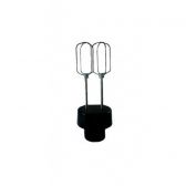 Batedor Duplo Preto Original Philips Walita Com Adaptador para Mixer RI1364 e RI1366